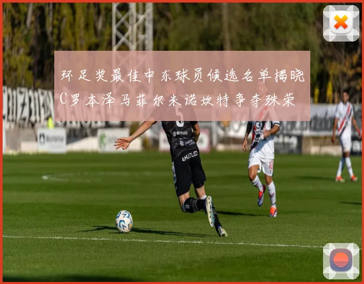 环足奖最佳中东球员候选名单揭晓C罗本泽马菲尔米诺坎特争夺殊荣